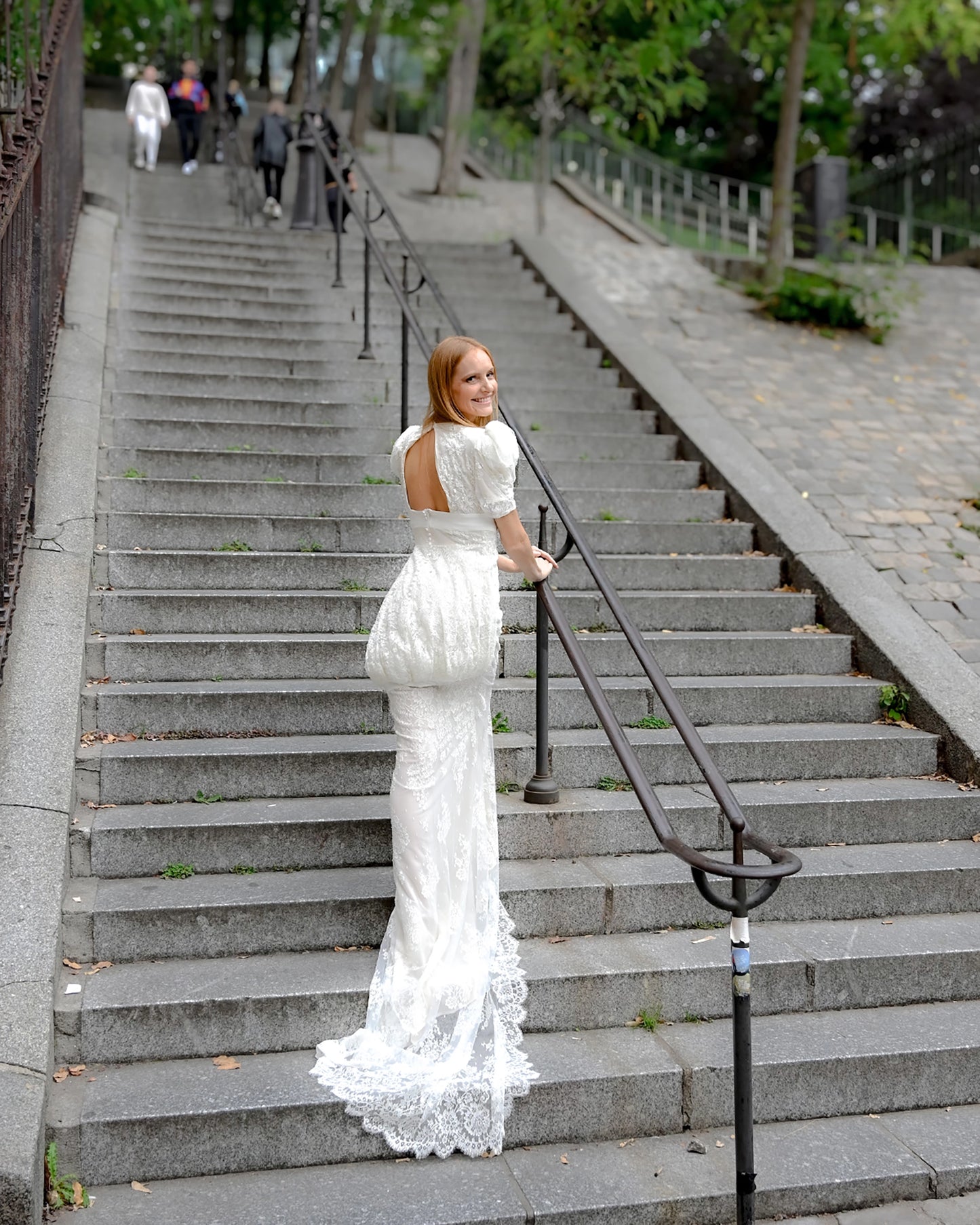 Robe de mariée manches bouffantes JOSEPHINE