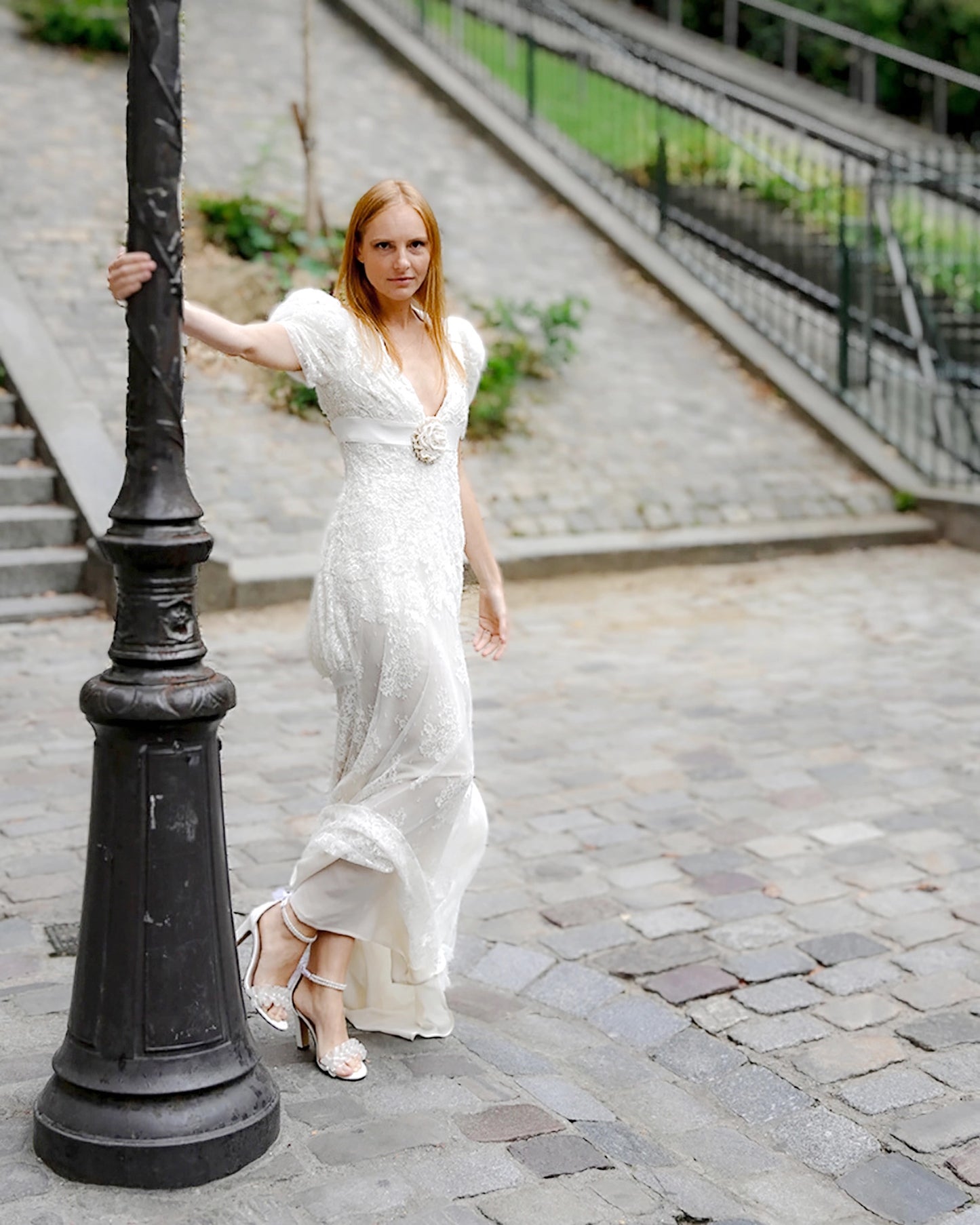 Robe de mariée manches bouffantes JOSEPHINE