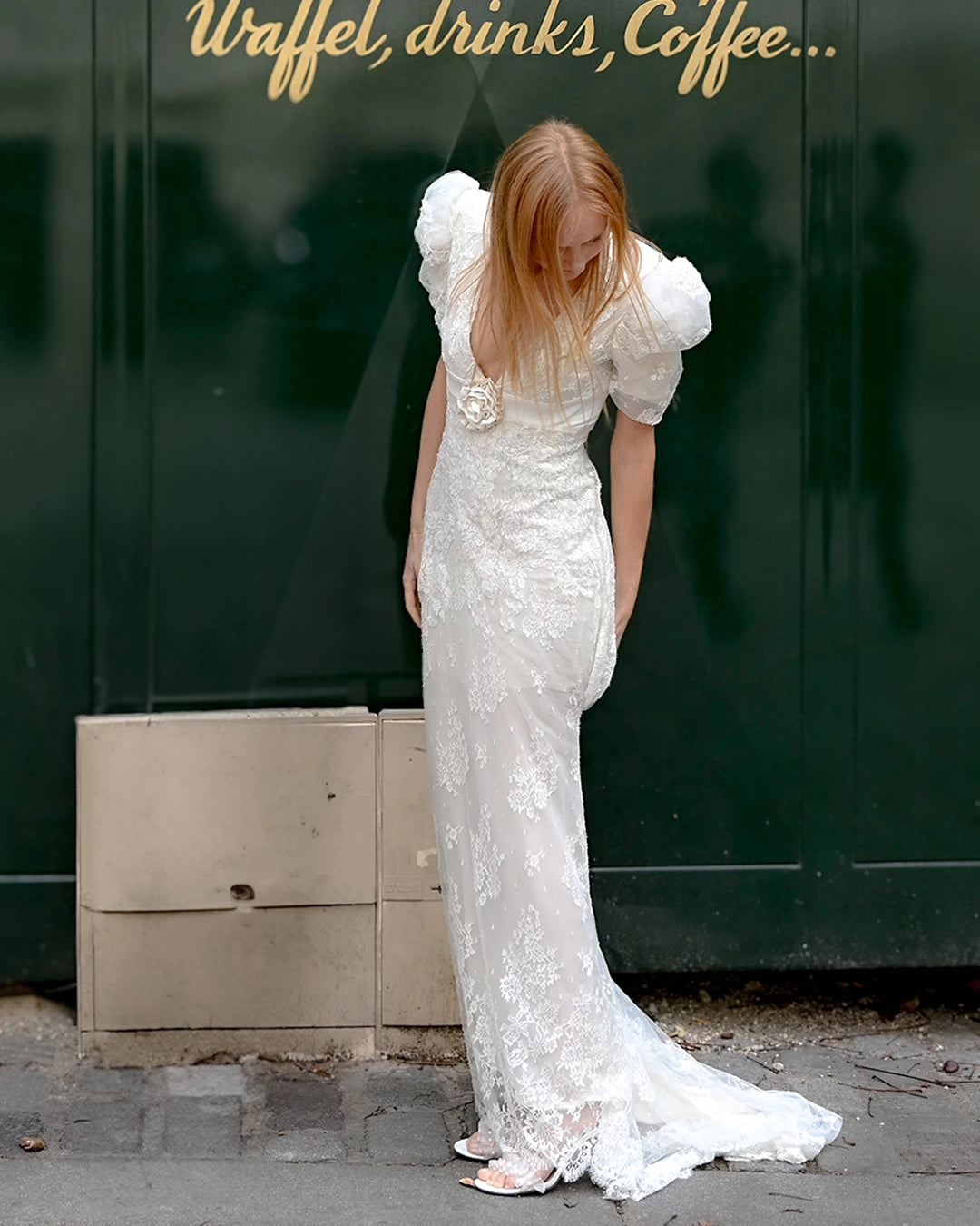 Robe de mariée manches bouffantes JOSEPHINE