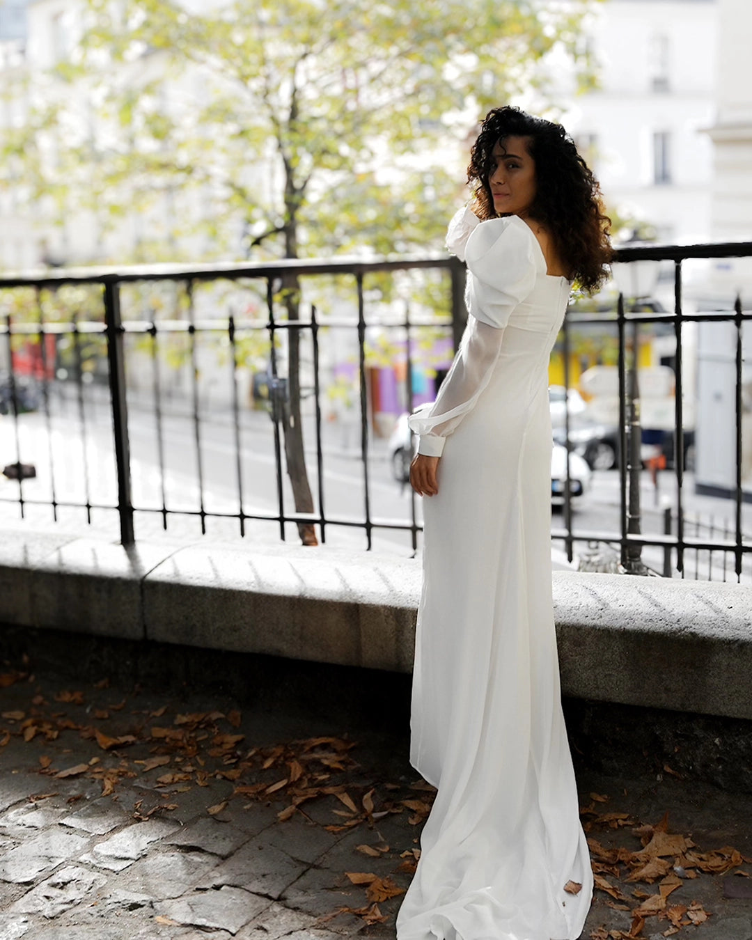 Robe de mariée manche longue VERONIQUE