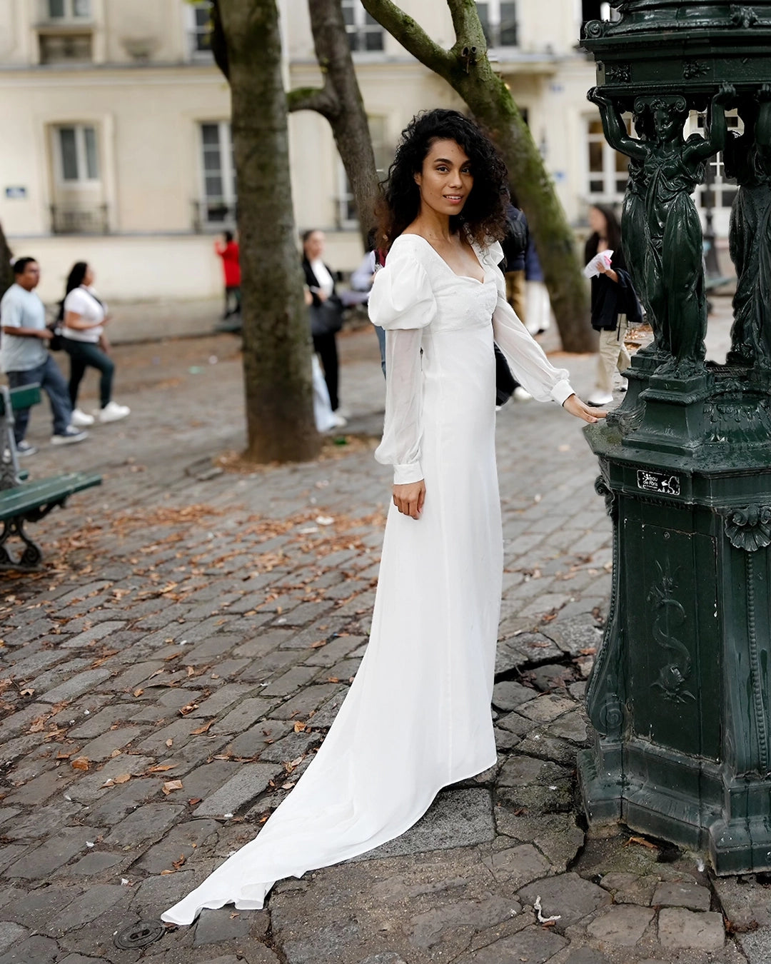 Robe de mariée manche longue VERONIQUE