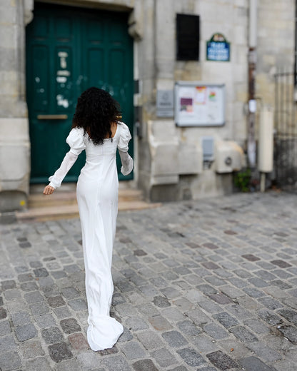 Robe de mariée manche longue VERONIQUE