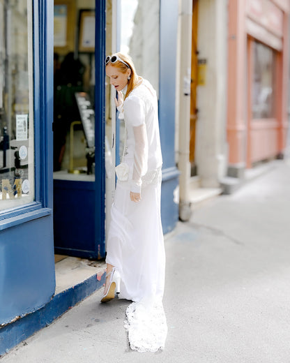 Robe de mariée à manches longues ZELDA